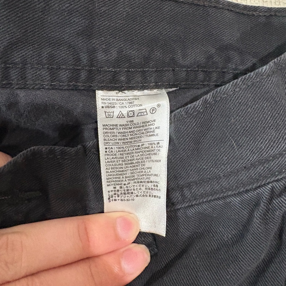 Banana Republic Men's Black Athletic Fit Twill Pant - Picture 3 of 5